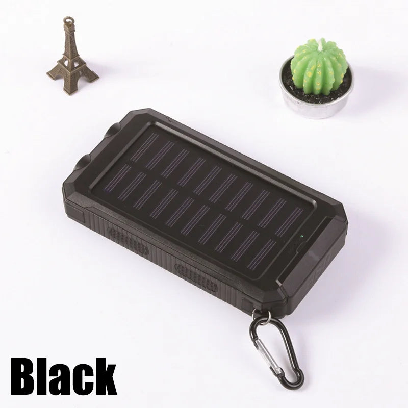 Solar Power Bank – 20,000mAh Emergency Charger