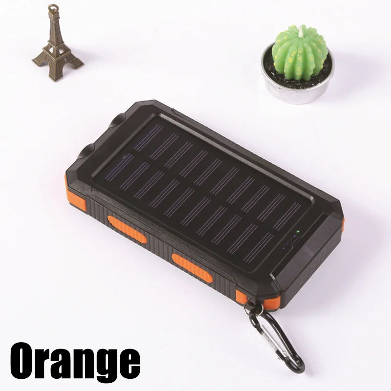 Solar Power Bank – 20,000mAh Emergency Charger