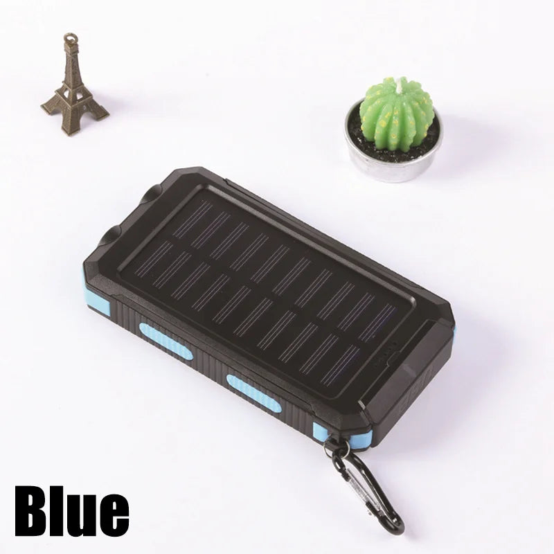 Solar Power Bank – 20,000mAh Emergency Charger