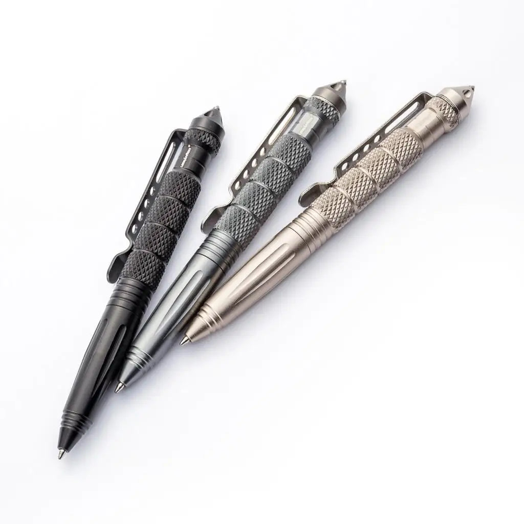 2 Pack Tactical Pen Set with Survival Features